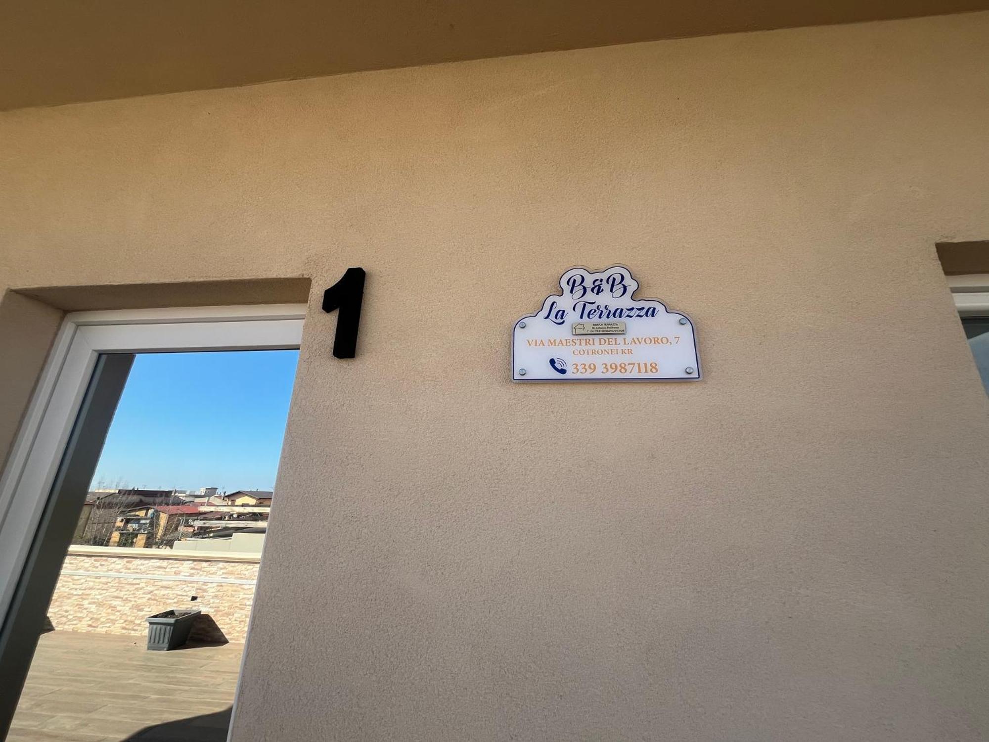 B&B La Terrazza Polifrone Cotronei Dış mekan fotoğraf