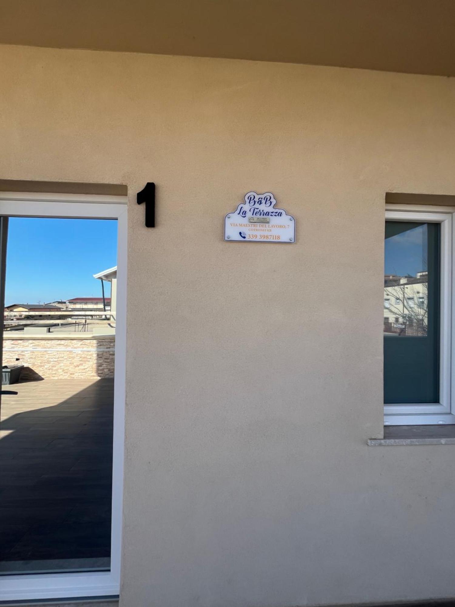 B&B La Terrazza Polifrone Cotronei Dış mekan fotoğraf