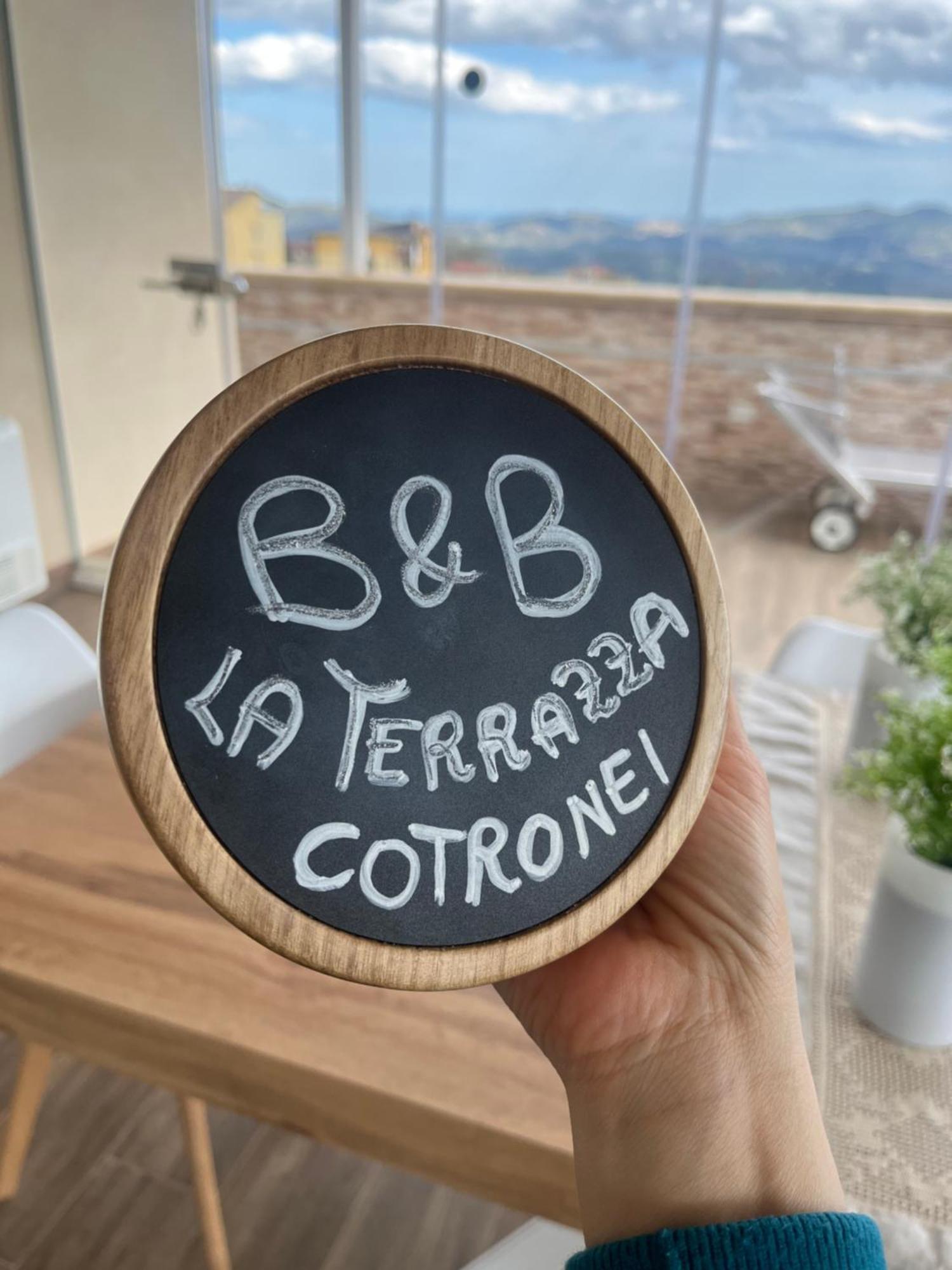 B&B La Terrazza Polifrone Cotronei Dış mekan fotoğraf